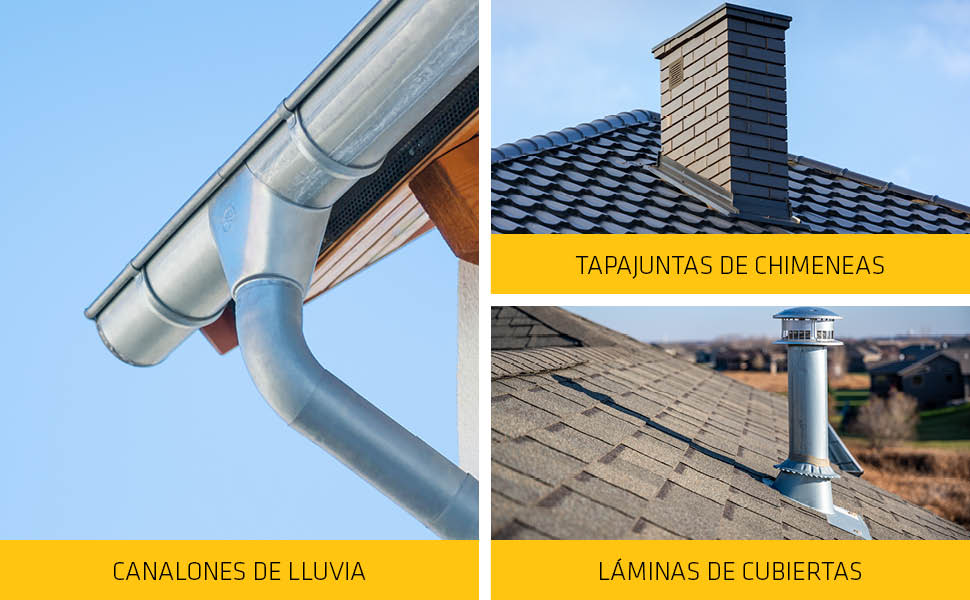 SIKA - Sellador y adhesivo para cubertas alfástica - SikaSeal 173 - Negro - Ideal para el sellado láminas de cubiertas, canalones de lluvia y tapajuntas de chimeneas - Reforzado con fibra - 300ml SIKA - Sellador y adhesivo para cubertas alfástica - SikaSeal 173 - Negro - Ideal para el sellado láminas de cubiertas, canalones de lluvia y tapajuntas de chimeneas - Reforzado con fibra - 300ml