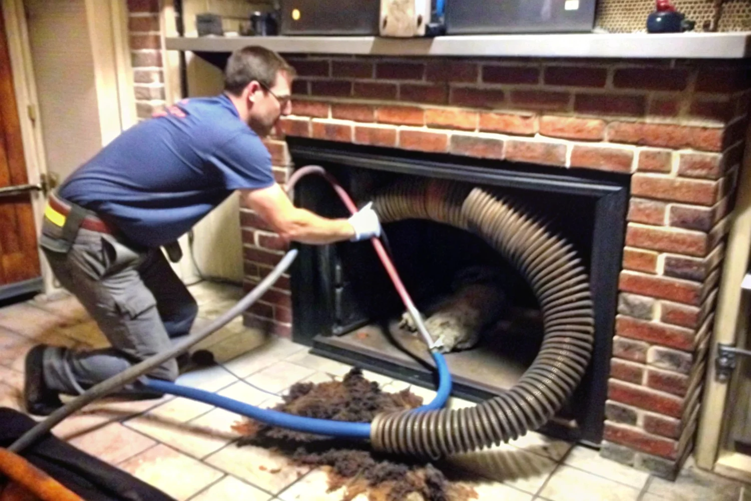 Limpieza de chimenea en Elda